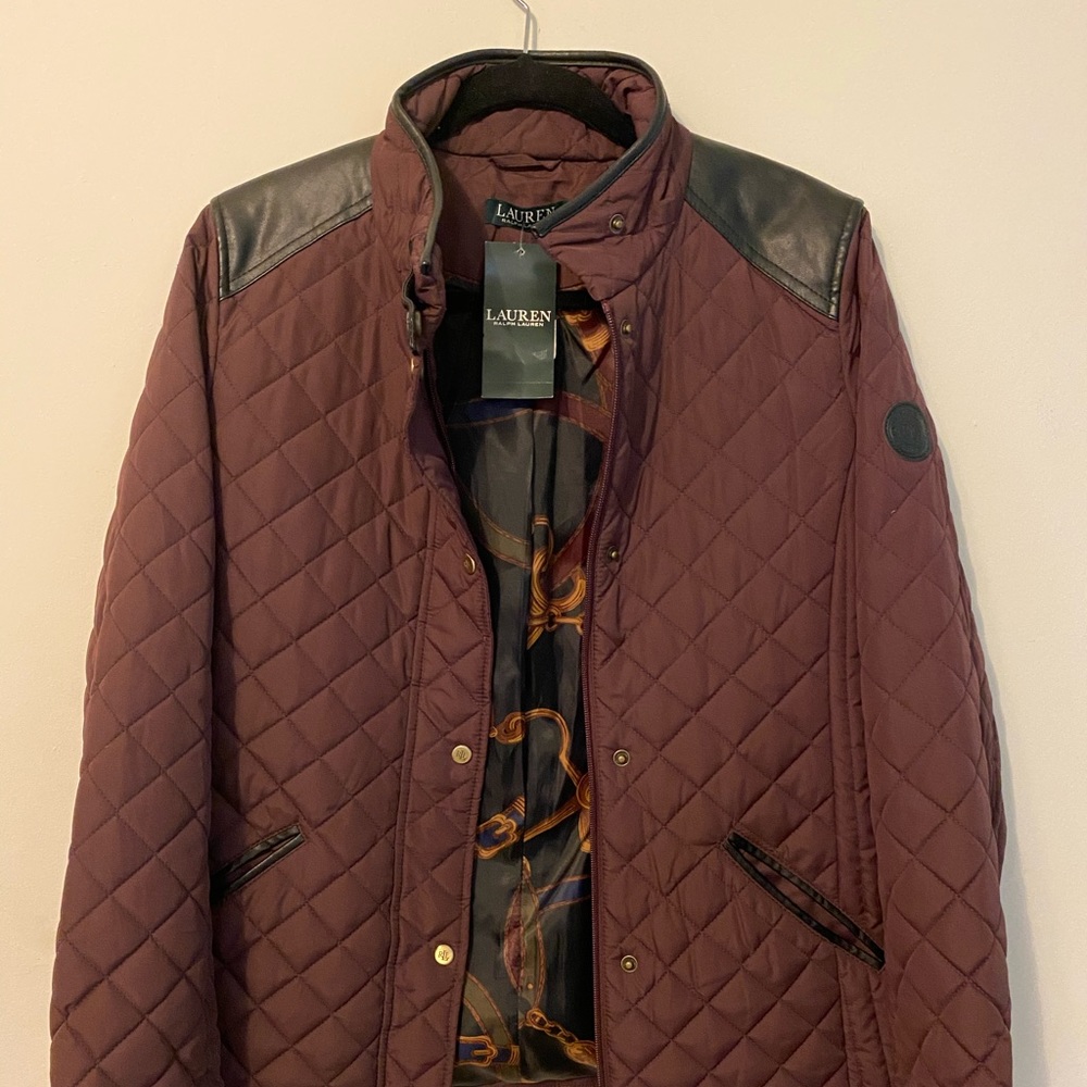 NWT Ralph Lauren Quilted Jacket